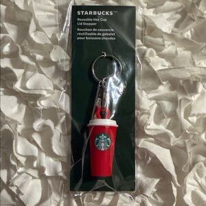 Starbucks Reusable Hot Cup Lid Stopper Red Cup